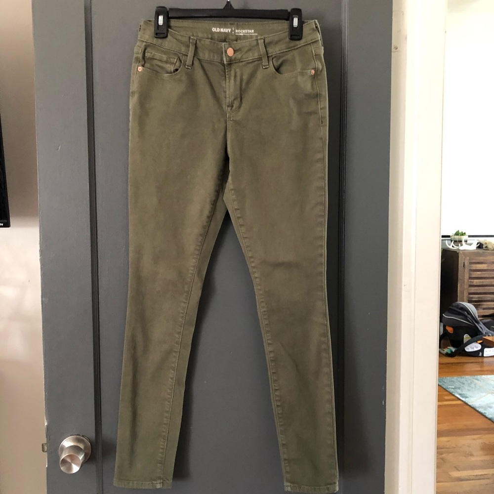 Old Navy • Rockstar ColorPop Mid Rise Skinny Jeans